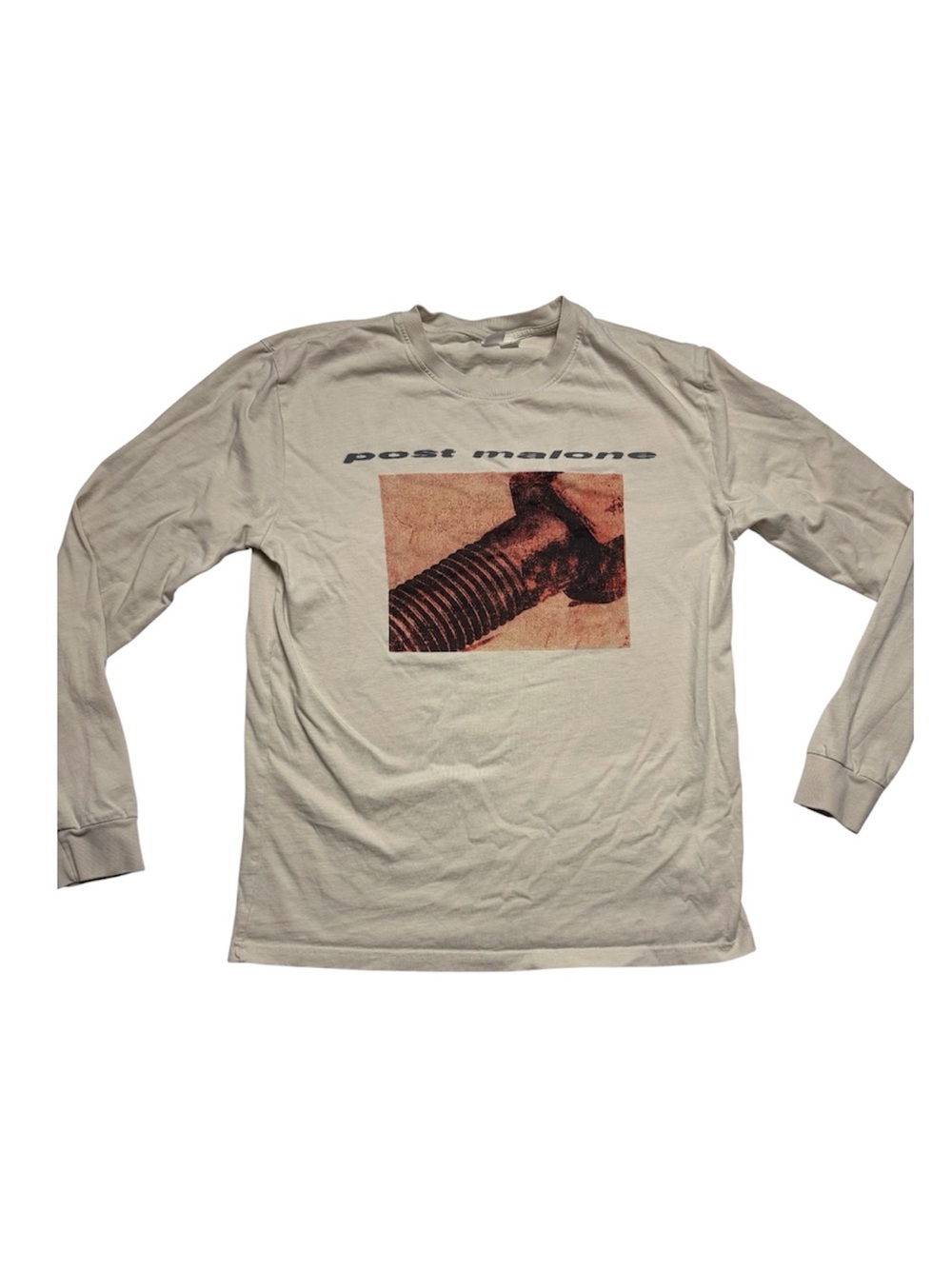 Post Malone tour screw long sleeve t shirt Posty Co size medium